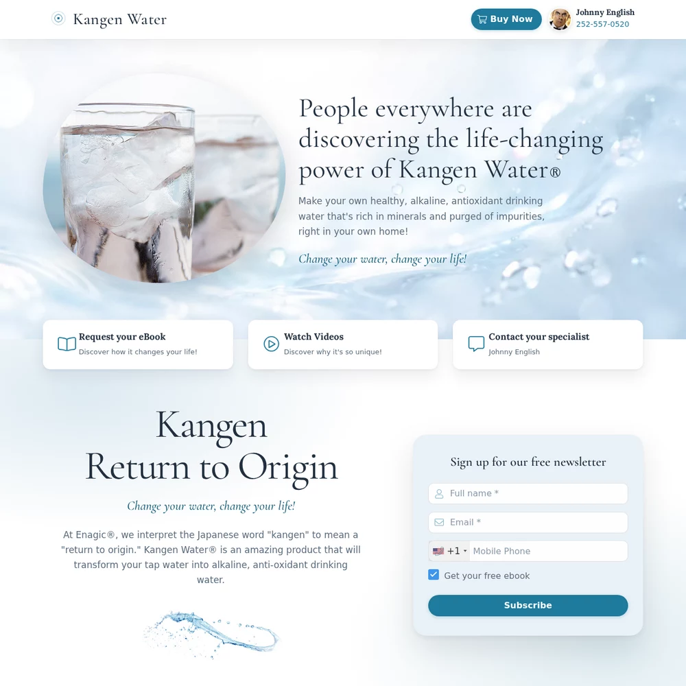 Light Teaser website screenshot